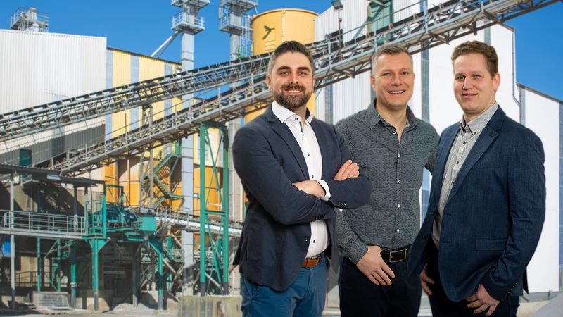 Group photo of the Dorsten plant management